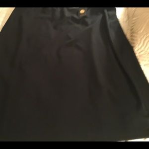 Brand new black 4x midi skirt